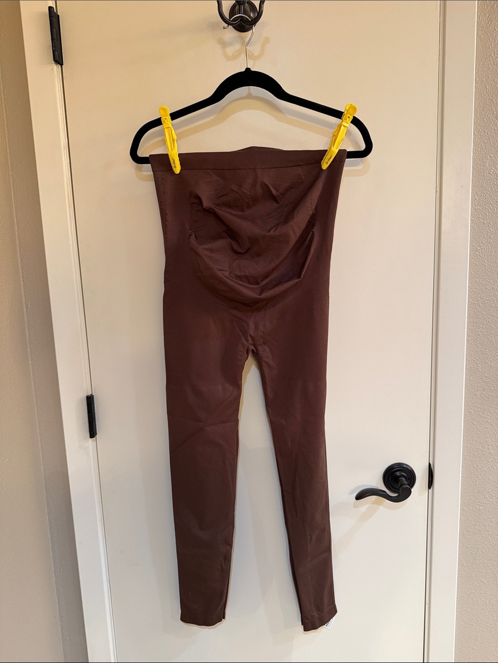 BLANQI Brown Leggings Maternity Support Tights